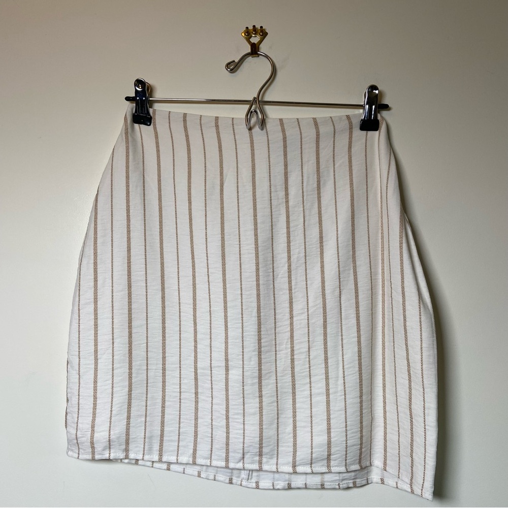 SABO Striped Mini Skirt Small
